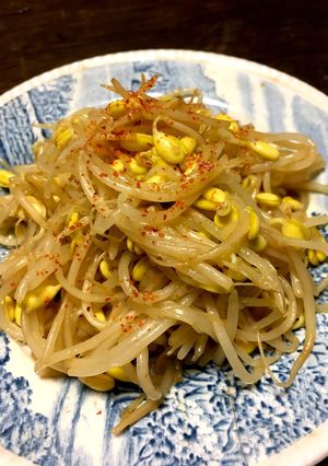豆もやしの塩麹オイスターソース炒め♡-レシピのメイン写真