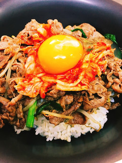 炒めてのせる!ビビンバ丼-レシピのメイン写真