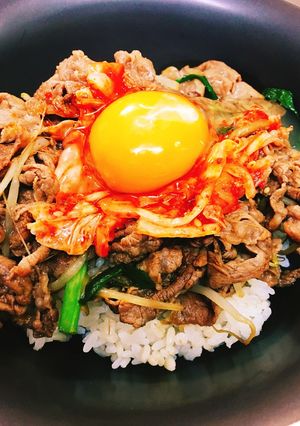 炒めてのせる！ビビンバ丼-レシピのメイン写真