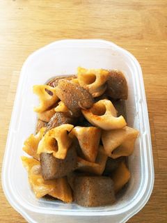 レンコンとコンニャクの炒め煮♡お弁当に♡-レシピのメイン写真