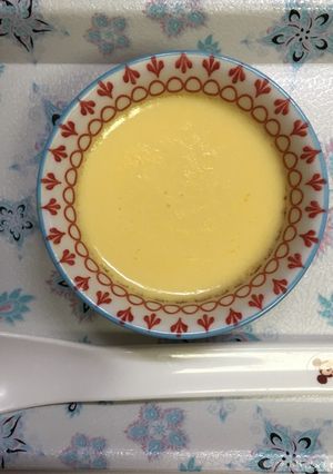 離乳食 卵黄プリン-レシピのメイン写真