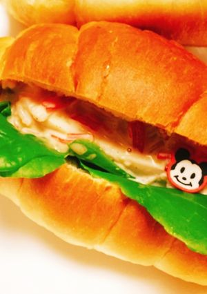 鶏ハムとクリチのサンドウィッチ-レシピのメイン写真