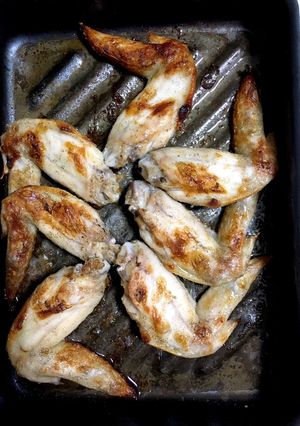 台風の日簡単鳥手羽焼き-レシピのメイン写真
