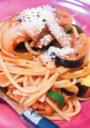 簡単！なつかしナポリタン-レシピのメイン写真