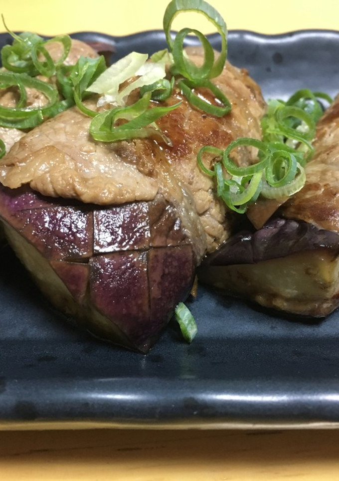 肉巻き茄子のさっぱり焼き-レシピのメイン写真