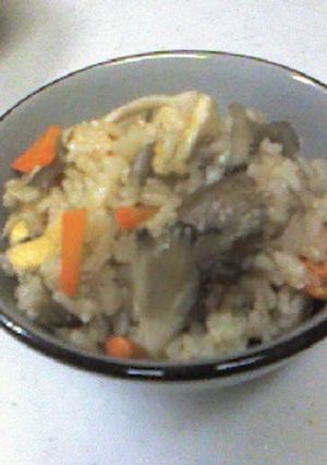 きのこの炊き込みご飯-レシピのメイン写真