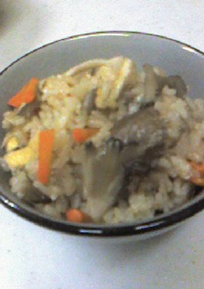 きのこの炊き込みご飯-レシピのメイン写真