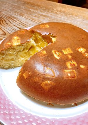 炊飯器でさつまいもとチーズのHMケーキ-レシピのメイン写真