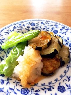 定食屋さんの味♡なすとシシトウの和え物-レシピのメイン写真