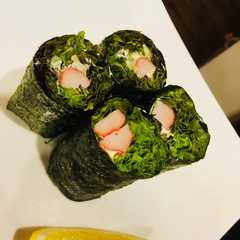 รูปของ レタスの海苔巻き