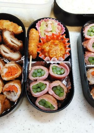 肉好き男子のお弁当18-レシピのメイン写真