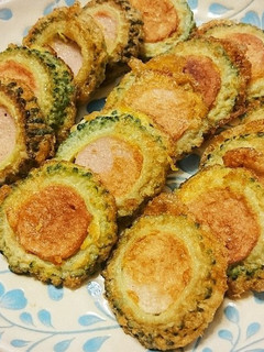 ゴーヤと魚肉ソーセージのピカタ-レシピのメイン写真