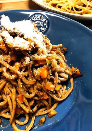 ベースパスタのボロネーゼ-レシピのメイン写真