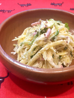 千切りポテサラ チーズマスタード味-レシピのメイン写真