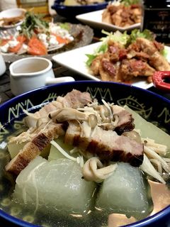 冬瓜ときのこ、ベーコンのスープ煮-レシピのメイン写真