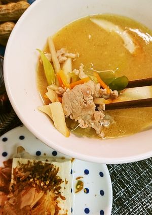 たっぷりお野菜の豚汁-レシピのメイン写真