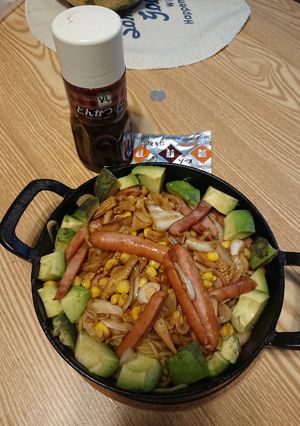 ココスジャンバラヤ風☆無国籍☆焼きそば-レシピのメイン写真
