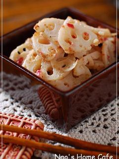 レンコンの梅チーズきんぴら-レシピのメイン写真