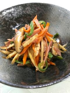 ベーコンきんぴら♪バター醤油味!-レシピのメイン写真