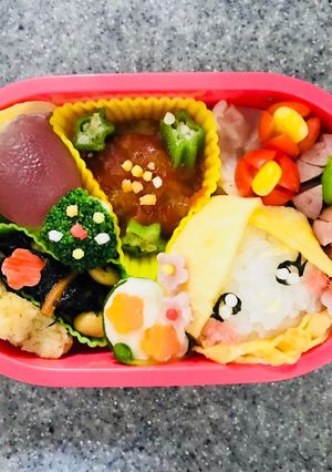ラプンツェル キャラ弁 デコ弁-レシピのメイン写真