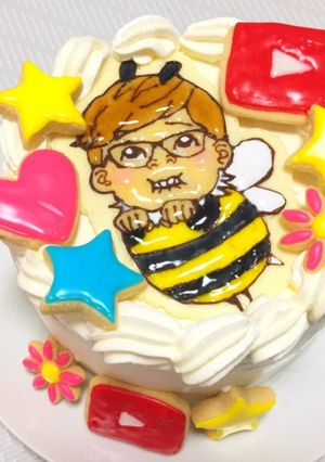 大人気youtuberヒカキンケーキ♡-レシピのメイン写真