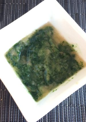 ★離乳食★ほうれん草のバナナ和え-レシピのメイン写真