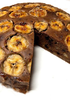 チョコバナナケーキ-レシピのメイン写真
