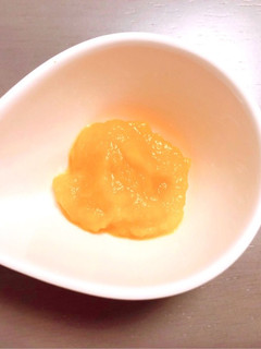 【離乳食初期】レンジでかぼちゃペースト-レシピのメイン写真