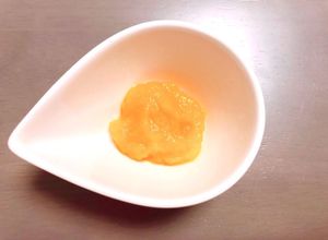 【離乳食初期】レンジでかぼちゃペースト-レシピのメイン写真
