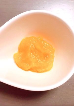 【離乳食初期】レンジでかぼちゃペースト-レシピのメイン写真