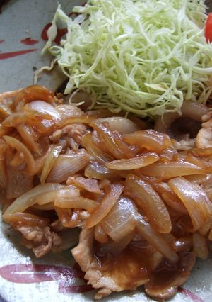 ウチの豚しょうが焼き-レシピのメイン写真