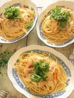 豚肉と薄揚げの和風スープパスタ-レシピのメイン写真
