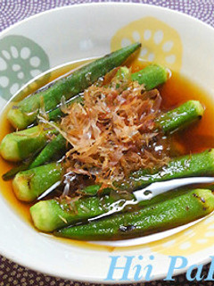 オクラの焼びたし-レシピのメイン写真