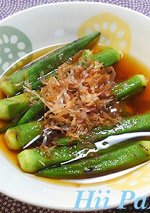 オクラの焼びたし-レシピのメイン写真