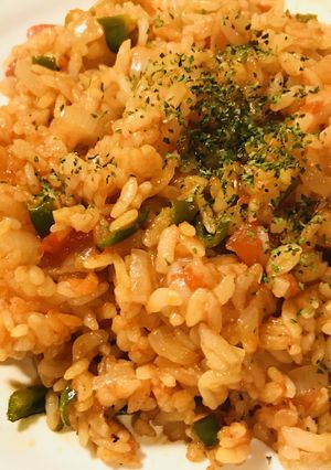 シンプル☆トマト缶＋のケチャップライス-レシピのメイン写真