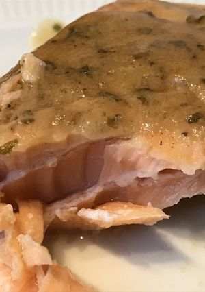 サーモンのソテー バター醤油ソース-レシピのメイン写真