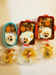 可愛い焼きそば弁当★女子高生-レシピのメイン写真