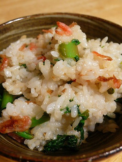大根葉と干しえびの混ぜご飯-レシピのメイン写真