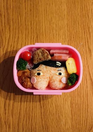 おしりたんてい 簡単 キャラ弁-レシピのメイン写真