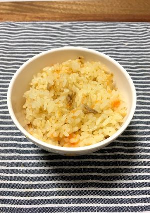 うまうま子供が大好き人参ご飯-レシピのメイン写真
