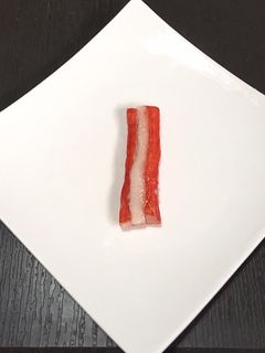 縞々カニカマ-レシピのメイン写真