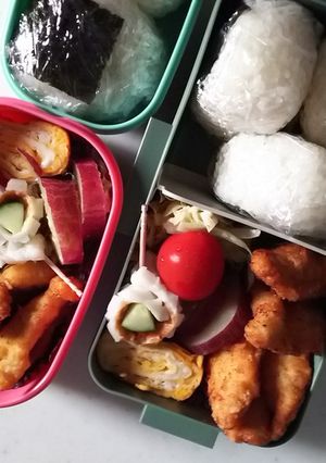 時短高校生弁当②-レシピのメイン写真