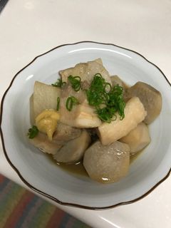 豚の角煮大根と里芋と共に-レシピのメイン写真
