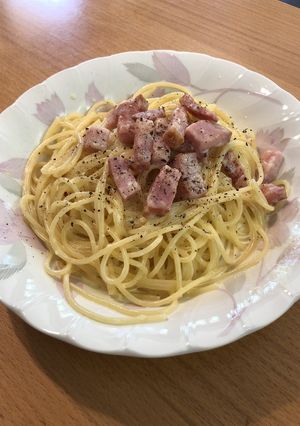 濃厚カルボナーラ-レシピのメイン写真