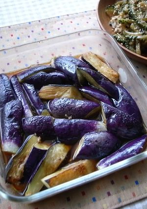 じゅわっと焼いて！なすの煮浸し-レシピのメイン写真