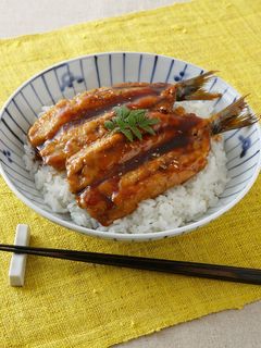 いわし蒲焼き丼-レシピのメイン写真