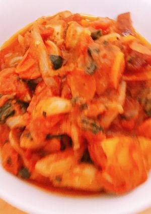 ウインナーと野菜のトマト煮込み-レシピのメイン写真
