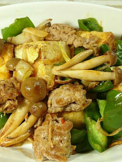 豆腐とピーマンの豆板醤炒め-レシピのメイン写真