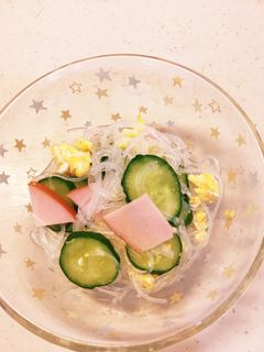 子供大好き 春雨サラダ-レシピのメイン写真