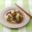 キャベツと牛肉の甘辛オイスター炒め